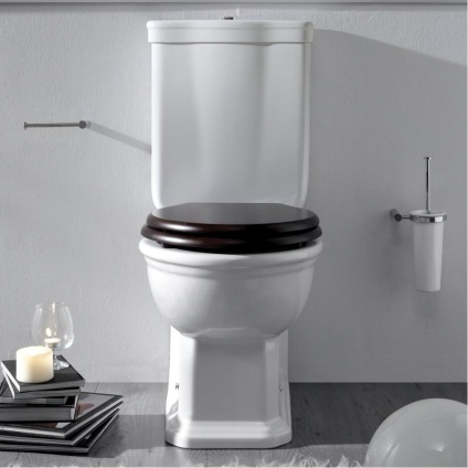 Imperial Regent Close Coupled Toilet & Cistern With Push Button - Lifestyle Image